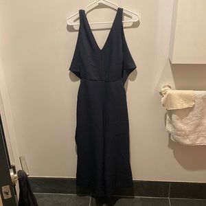 Dressy navy blue romper size 4